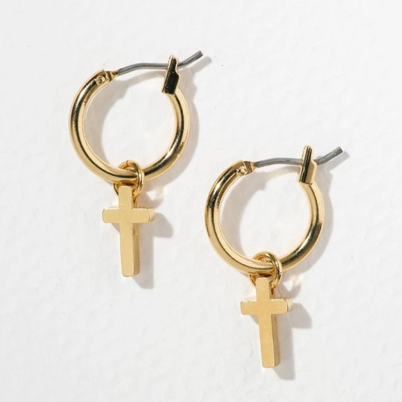 Vanessa Mooney Jewelry - <New> Vanessa Mooney Teresa Cross Earrings